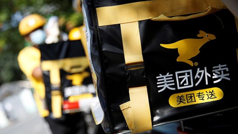 疫情下大陆外卖业绩大幅成长(路透社)